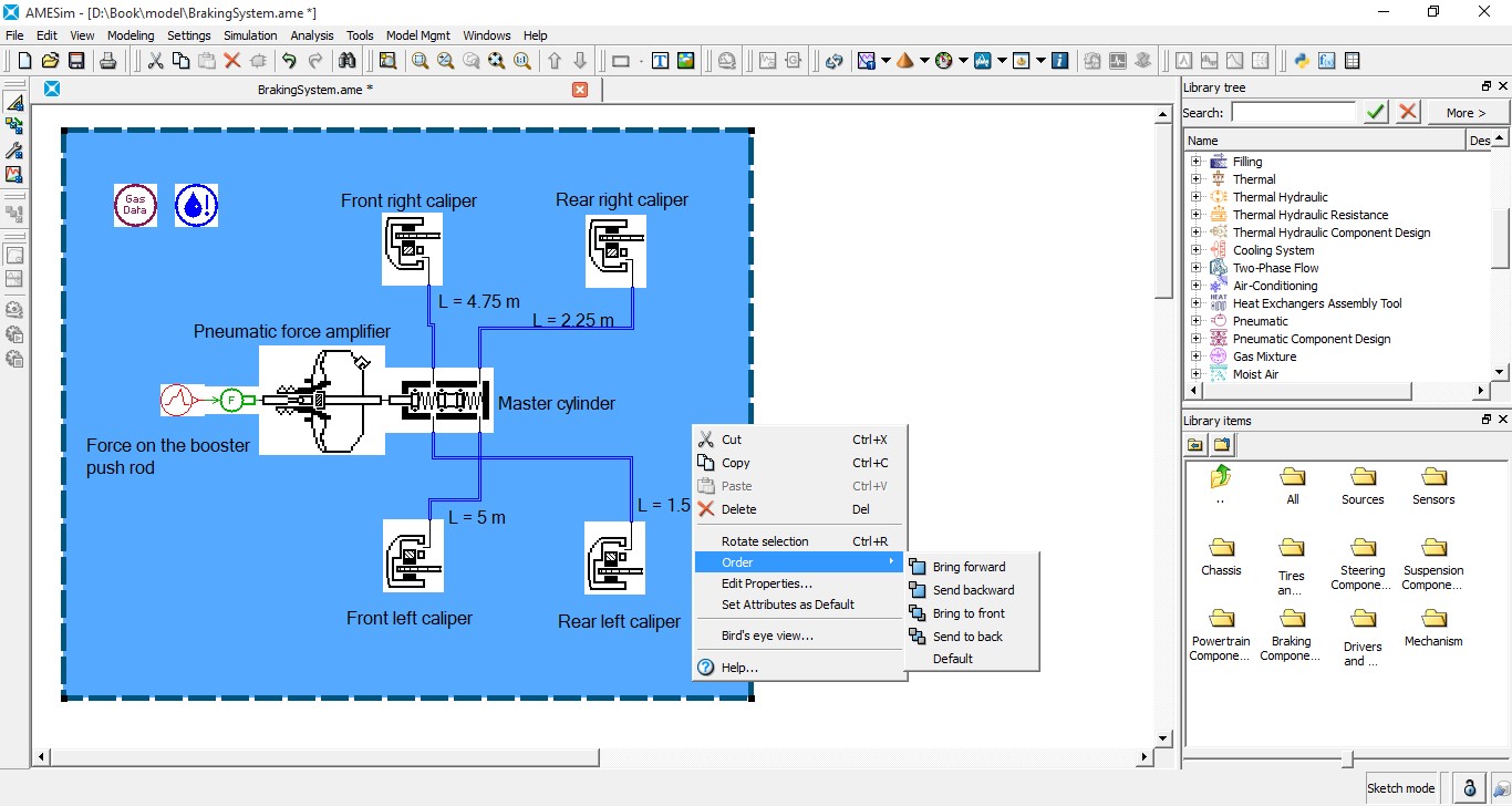 استفاده از ابزار Order