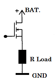 مدار کلید بالا- دست جهت راه اندازی شیر الکتروهیدرولیکی