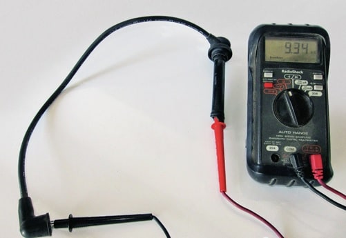  اندازه گيری مقاومت واير شمع