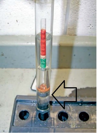 توجه به شناور بودن وزنه قبل از خواندن آن