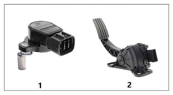  انواع سنسور پدال گاز 