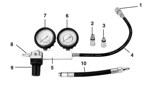 اجزا ضروری در کیت نشتی سنجی 