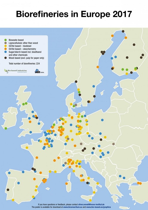 جایگاه‌های سوخت‌های جایگزین در اروپا 2017
