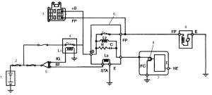 مدار الکتریکی پمپ‌بنزین