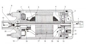 پمپ‌بنزین برقی سیستم انژکتور