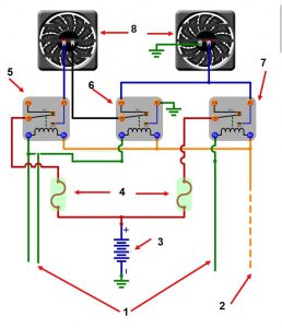 روش سری - موازی برای کنترل دور فن 