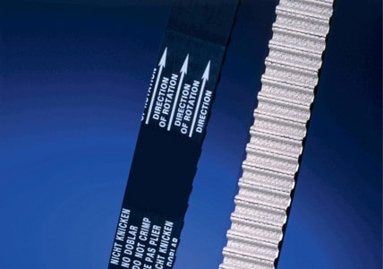 جهت دوران تسمه‌تایم