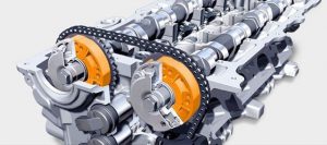 سیستم CVVT فعال روی هر دو سوپاپ