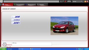 انتخاب زیر مجموعه‌های موجود خودرو 