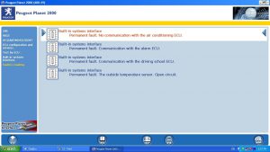 نمونه منوی خواندن خطا