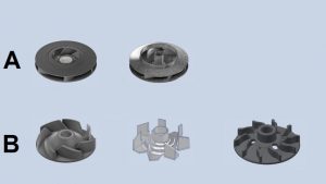 نمونه‌های از پروانه‌های واترپمپ