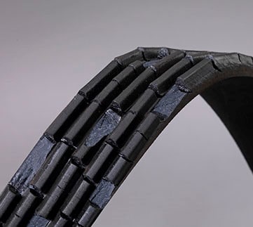 قلوه‌کن شده شیارها تسمه 