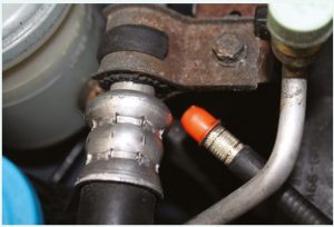 بررسی تمامی اورینگ‌ها و اتصالات 