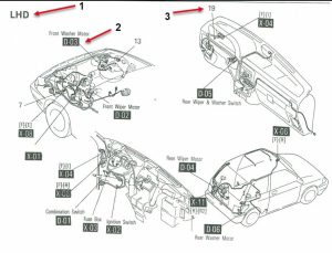 نقشه جانمایی پراید قدیمی 