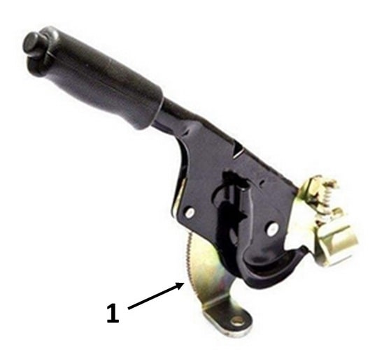 کلاچ یک‌طرفه ترمزدستی