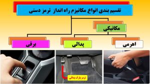 انواع ترمزدستی بر اساس سیستم راه‌انداز