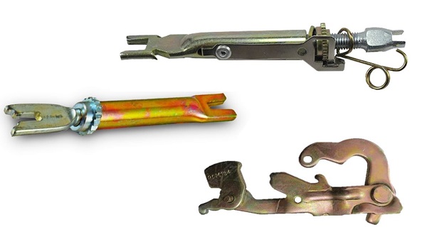 چند نمونه از اهرم‌های تنظیم ترمزدستی