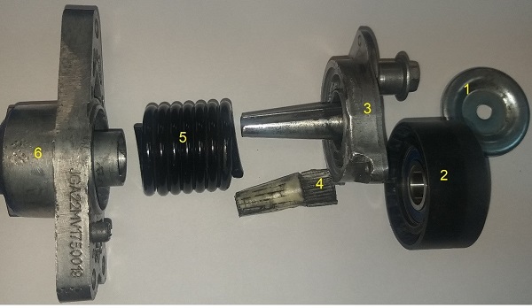 اجزای تسمه سفت‌کن مکانیکی