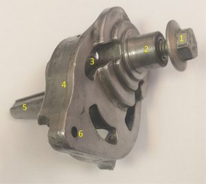 درپوش بالایی تسمه سفت‌کن