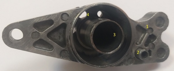 درپوش پایینی تسمه سفت‌کن