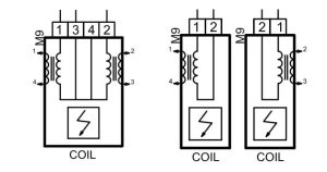 نمونه نمایش کویل دو بل یکپارچه و مجزا