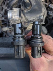 مقایسه شکستگی روی بدنه سنسور