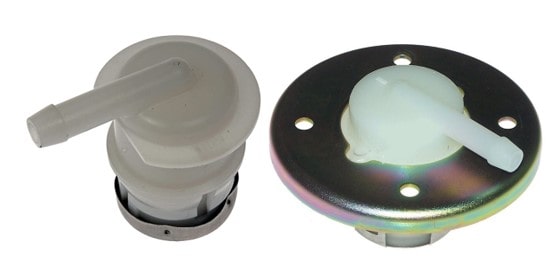 دو نمونه از شیر اطمینان روی باک خودرو