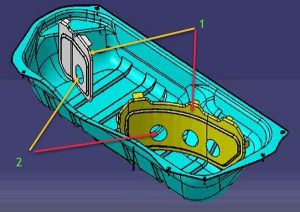 اجزای باک بنزین تیبا