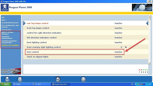 بررسی پارامتر کلید بوق