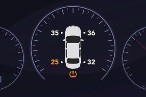روشن‌شدن چراغ TPMS