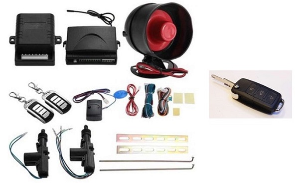 اجزا احتمالی سیستم قفل مرکزی