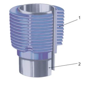 نمونه ساختار بوش خشک هوا خنک