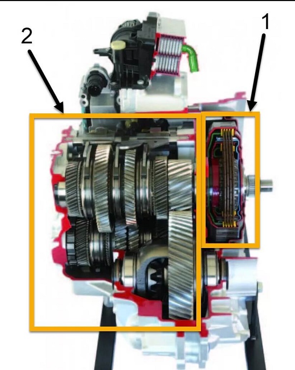 جعبه‌دنده DCT - بنز