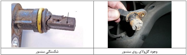 خرابی‌های سنسور سرعت چرخ