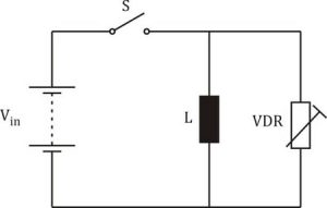 استفاده از VDR برای مستهلک کردن جریان خود القایی سیم پیچ‌ها