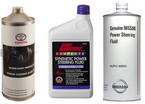 چند نمونه از مایع‌هیدرولیک فرمان سنتتیک