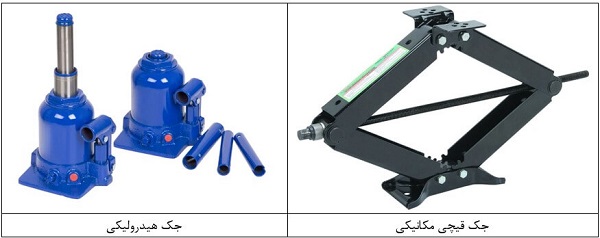 انواع جک شخصی خودرو