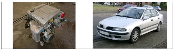 خودرو میتسوبیشی carisma و موتور GDI با مدیریت تمام الکترونیکی