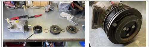 نوعی کلاچ مغناطیسی کمپرسور کولر و اجزا آن